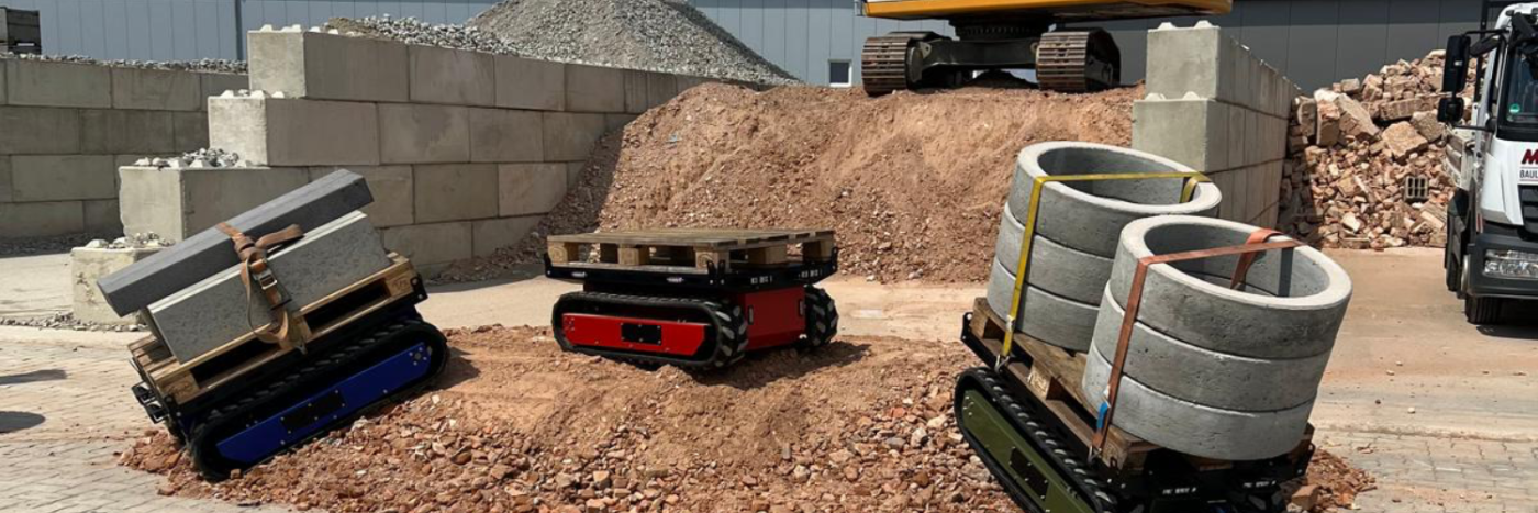 Raupenplattform im Einsatz